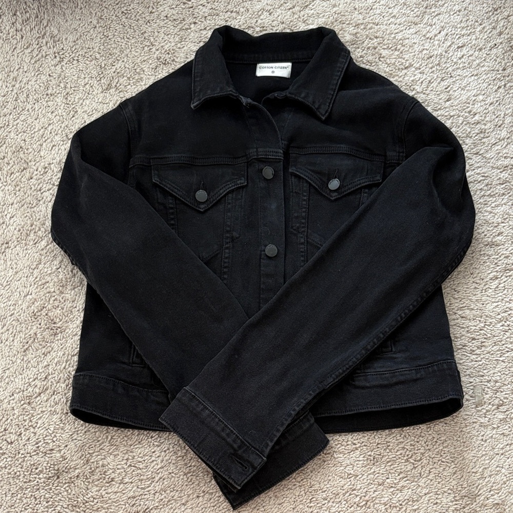 Cotton Citizen Black Denim Jacket